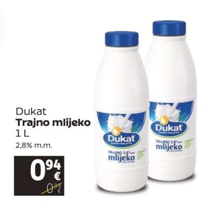 DUKAT TRAJNO MLIJEKO