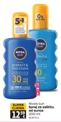 Nivea sun Sprej za zaštitu od sunca 200 ml