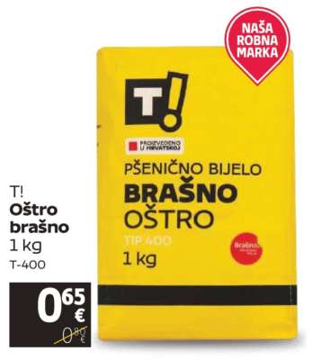 T! Oštro brašno 1 kg