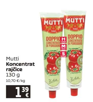 Mutti Koncentrat rajčice