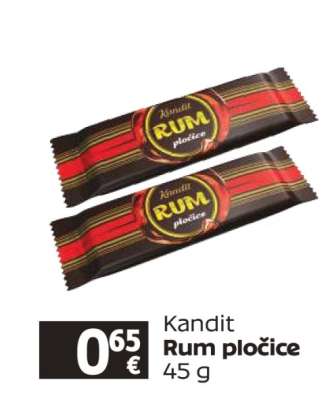 KANDIT RUM PLOČICE