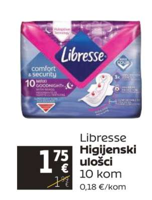 LIBRESSE HIGIJENSKI ULOŠCI