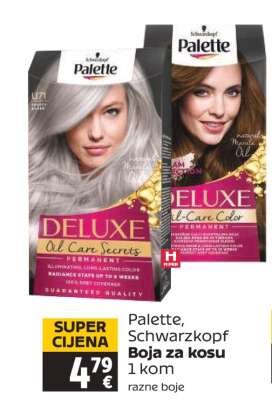 Palette, Schwarzkopf Boja za kosu