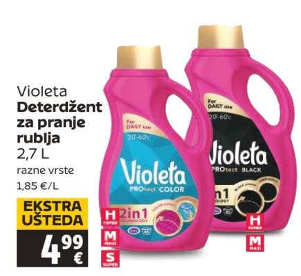 Violeta Detergent za pranje rublja