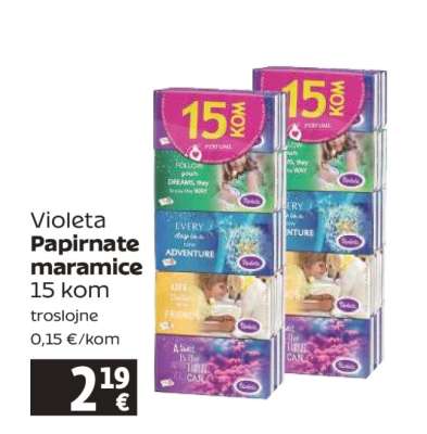 VIOLETA PAPIRNATE MARAMICE