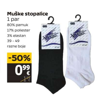 Muške stopalice