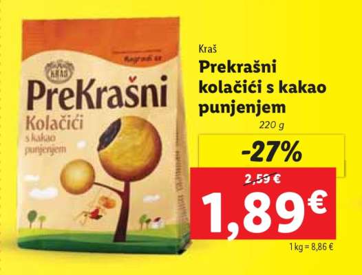Prekrašni kolačići s kakao punjenjem