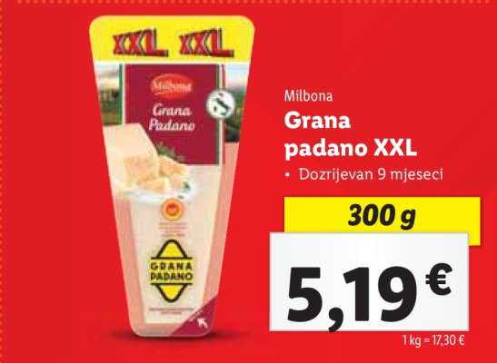 Grana padano XXL