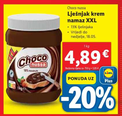 Lješnjak krem namaz XXL