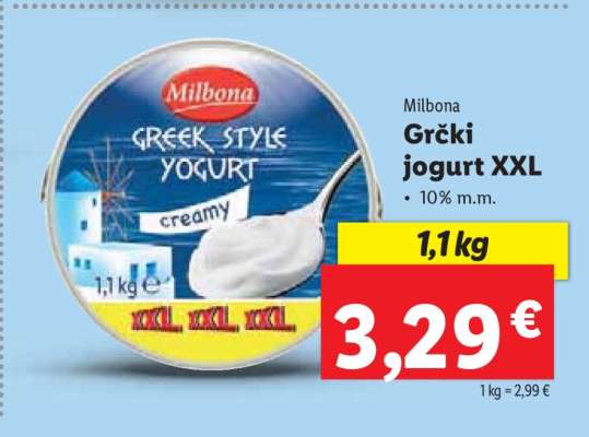 Grčki jogurt XXL