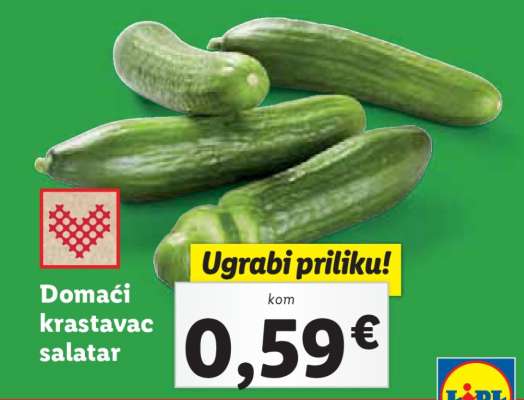 Domaći krastavac salatar