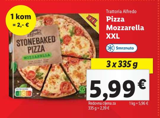 Pizza Mozzarella XXL