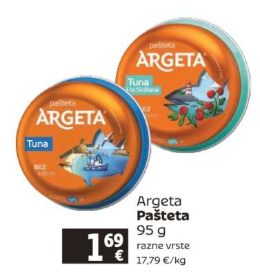 ARGETA Pašteta