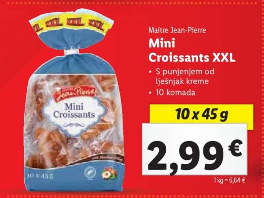 Mini Croissants XXL