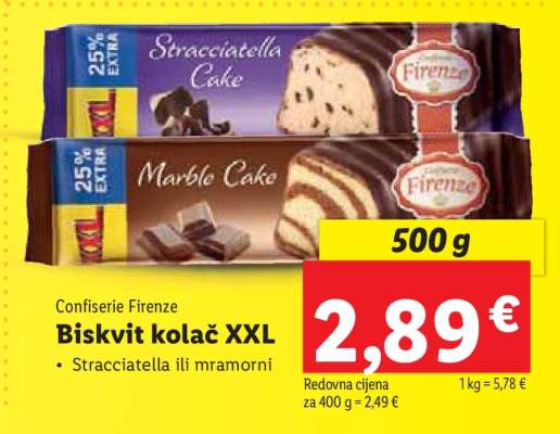 Biskvit kolač XXL