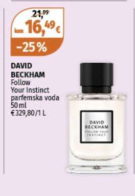 DAVID BECKHAM Follow Your Instinct