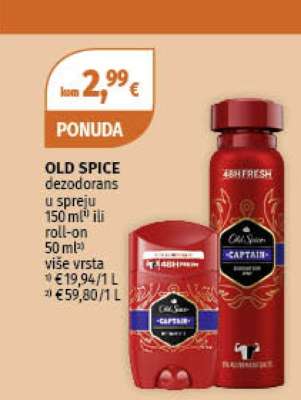 OLD SPICE Dezodorans