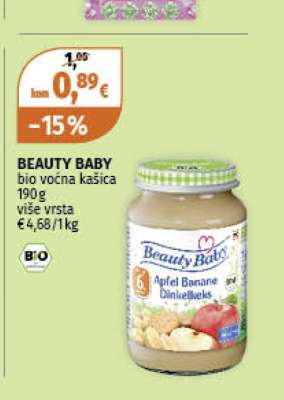 BEAUTY BABY bio voćna kašica