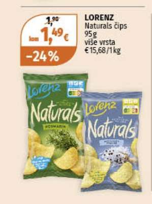 LORENZ Naturals čips