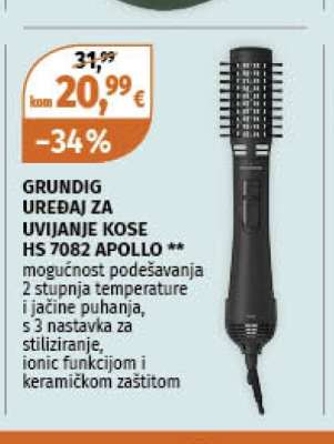 GRUNDIG UREĐAJ ZA UVIJANJE KOSE HS 7082 APOLLO