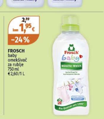 FROSCH baby omekšivač za rublje