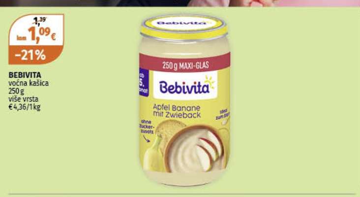 BEBIVITA voćna kašica
