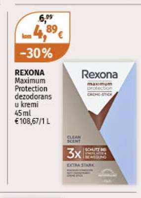 REXONA Maximum Protection dezodorans u kremi