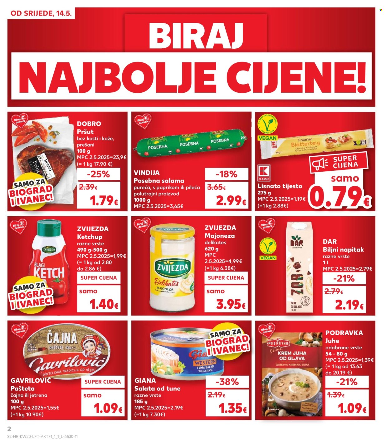 Leták Kaufland - 14.5.2025 - 20.5.2025. Strana 2