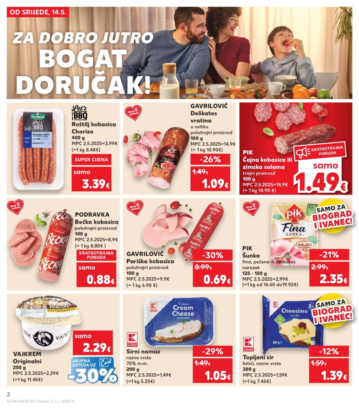 Leták Kaufland - 14.5.2025 - 20.5.2025. Strana 2