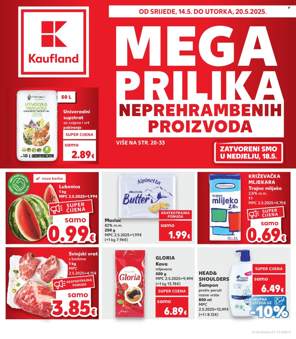Leták Kaufland - 14.5.2025 - 20.5.2025. Strana 1