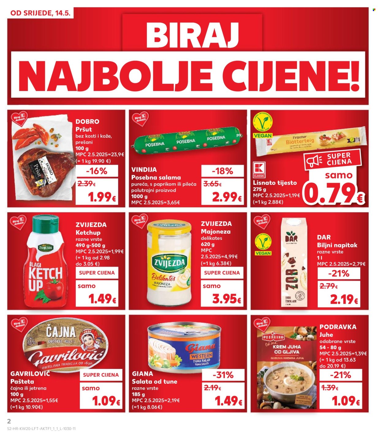 Leták Kaufland - 14.5.2025 - 20.5.2025. Strana 2