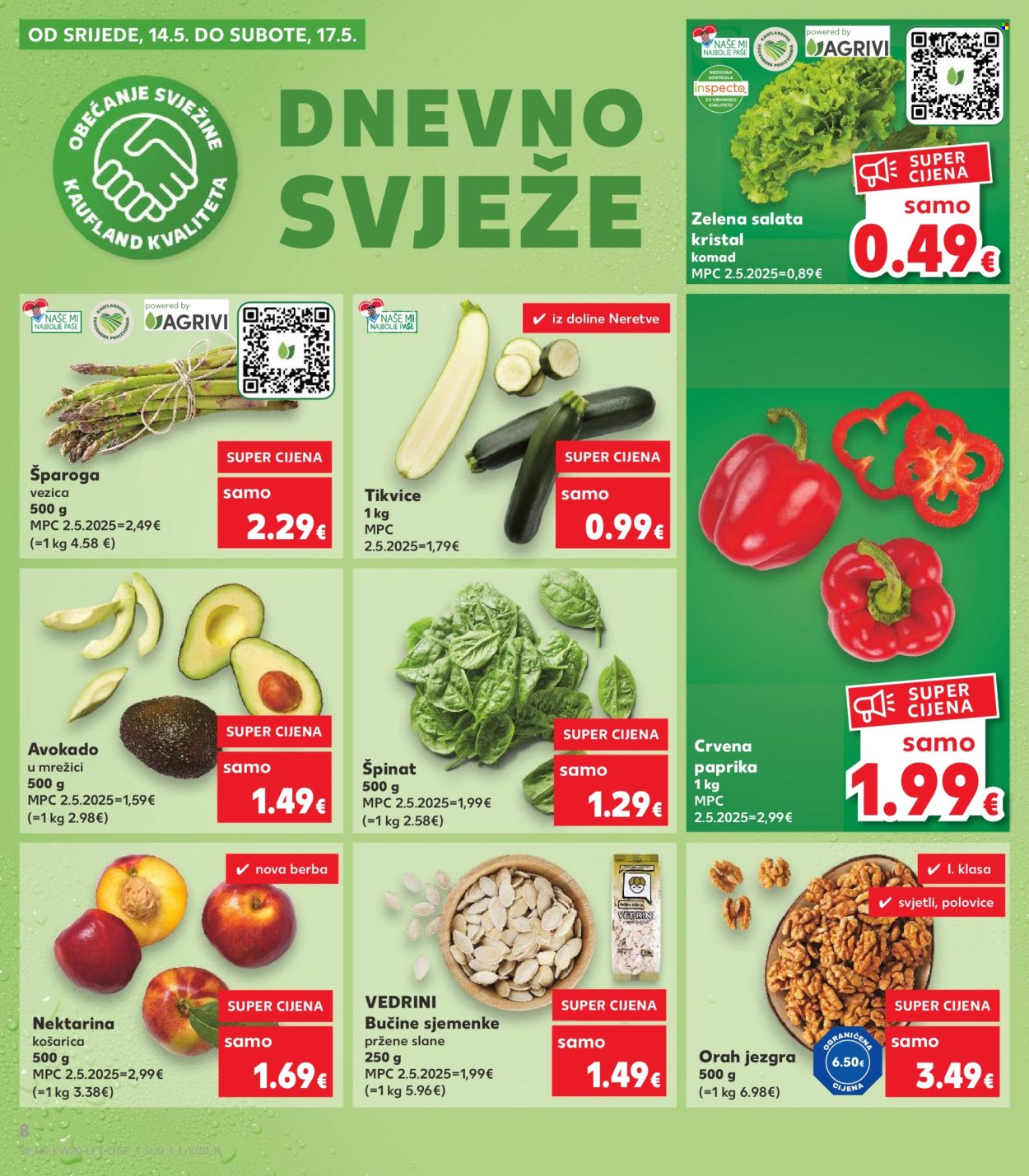 Leták Kaufland - 14.5.2025 - 20.5.2025. Strana 8