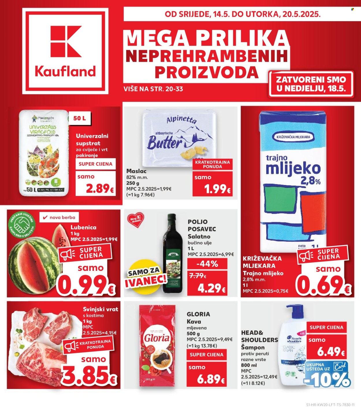 Leták Kaufland - 14.5.2025 - 20.5.2025. Strana 1