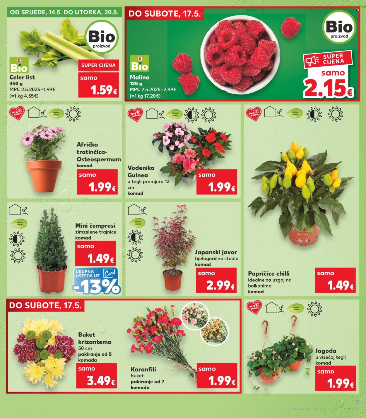 Leták Kaufland - 14.5.2025 - 20.5.2025. Strana 9