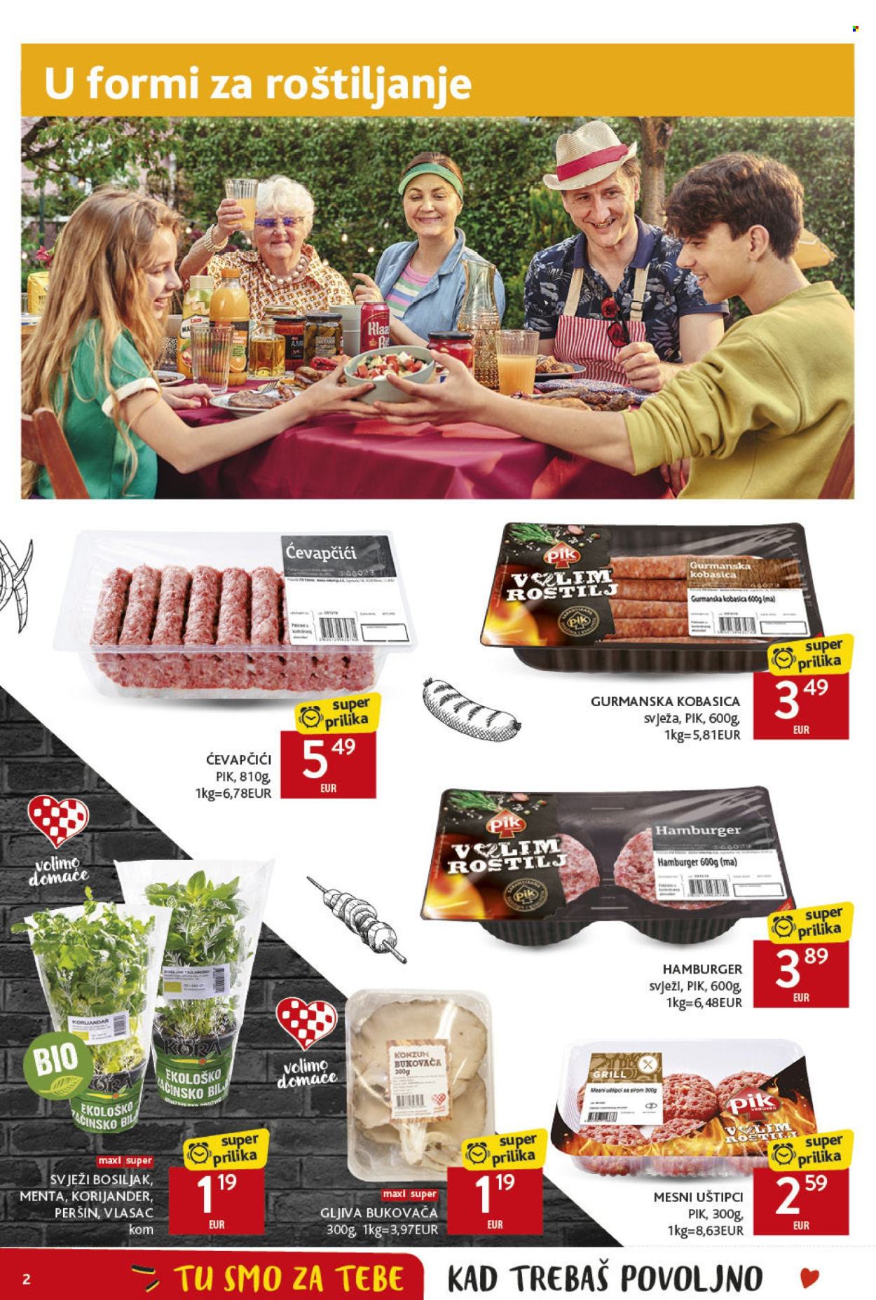 Leták Konzum - 14.5.2025 - 20.5.2025. Strana 2
