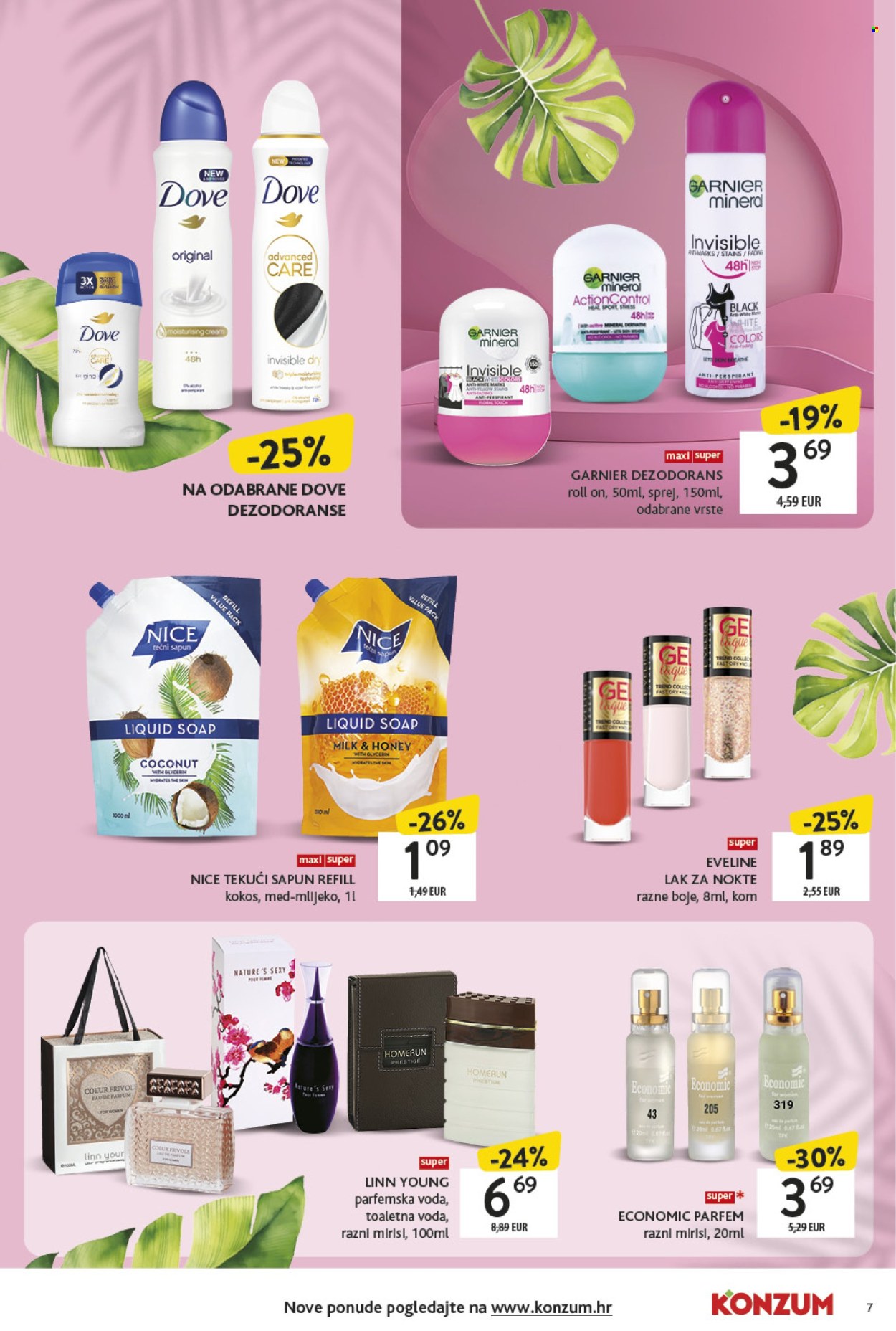 Leták Konzum - 12.5.2025 - 25.5.2025. Strana 7