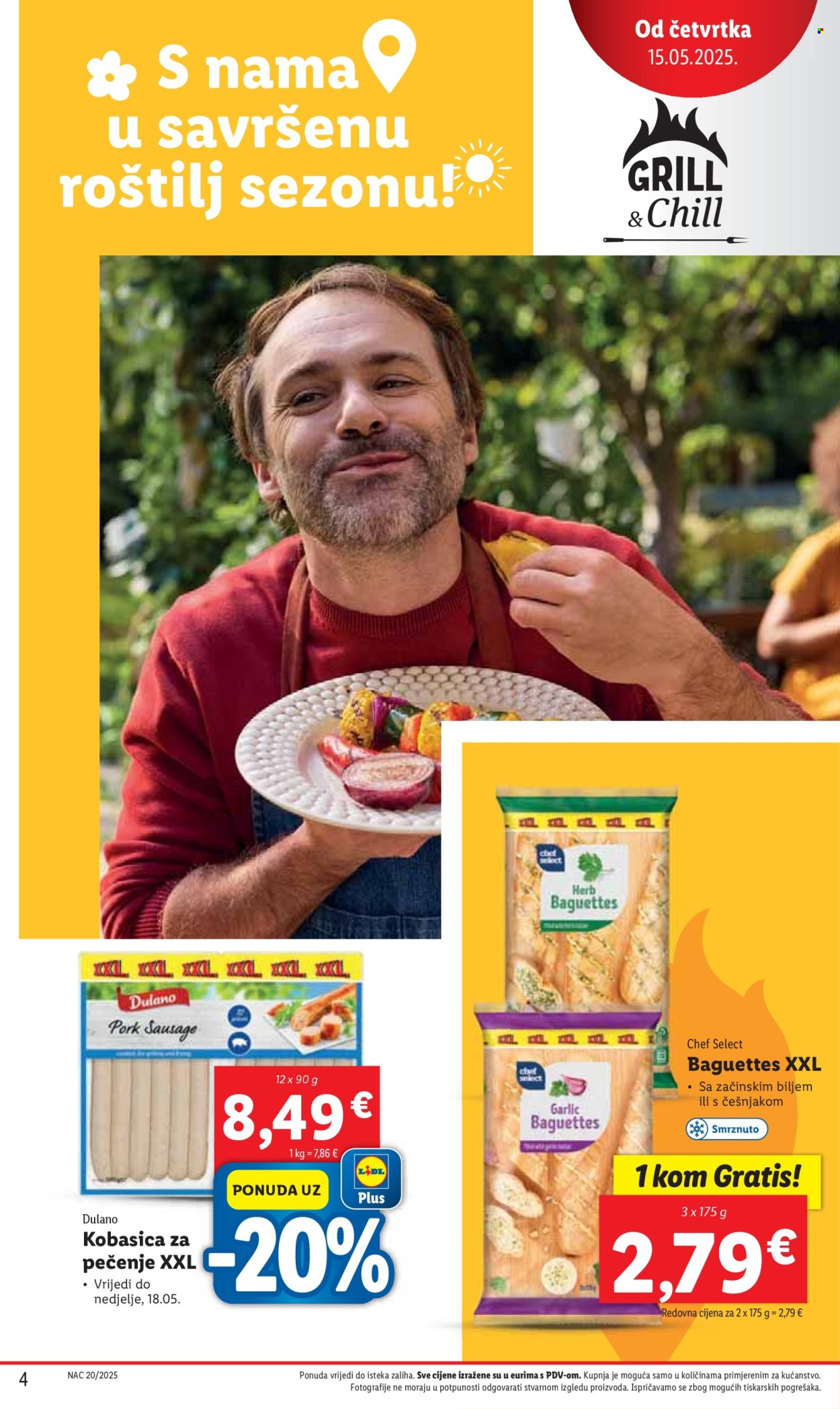 Leták Lidl - 15.5.2025 - 18.5.2025. Strana 4