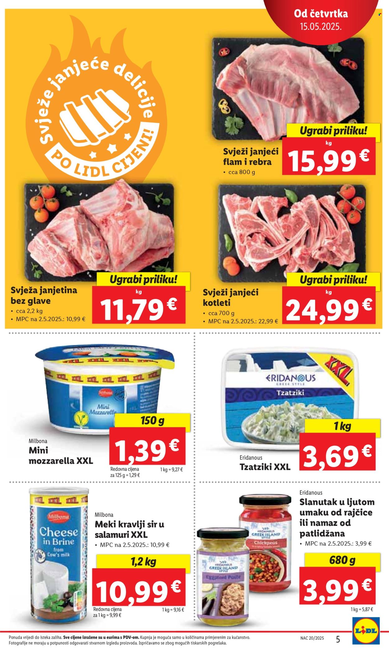 Leták Lidl - 15.5.2025 - 18.5.2025. Strana 5