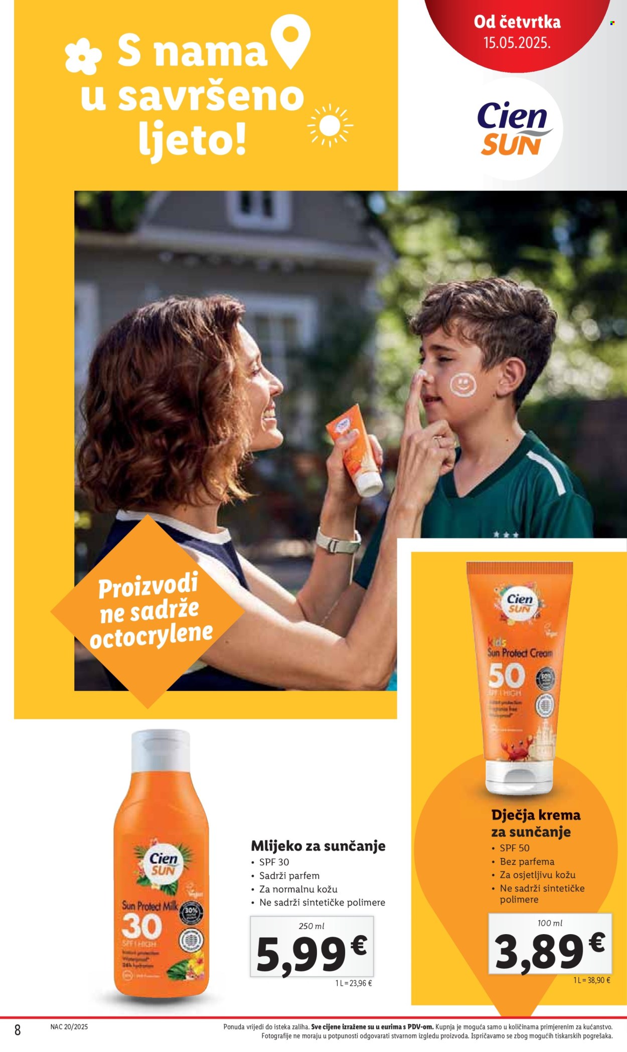 Leták Lidl - 15.5.2025 - 18.5.2025. Strana 8