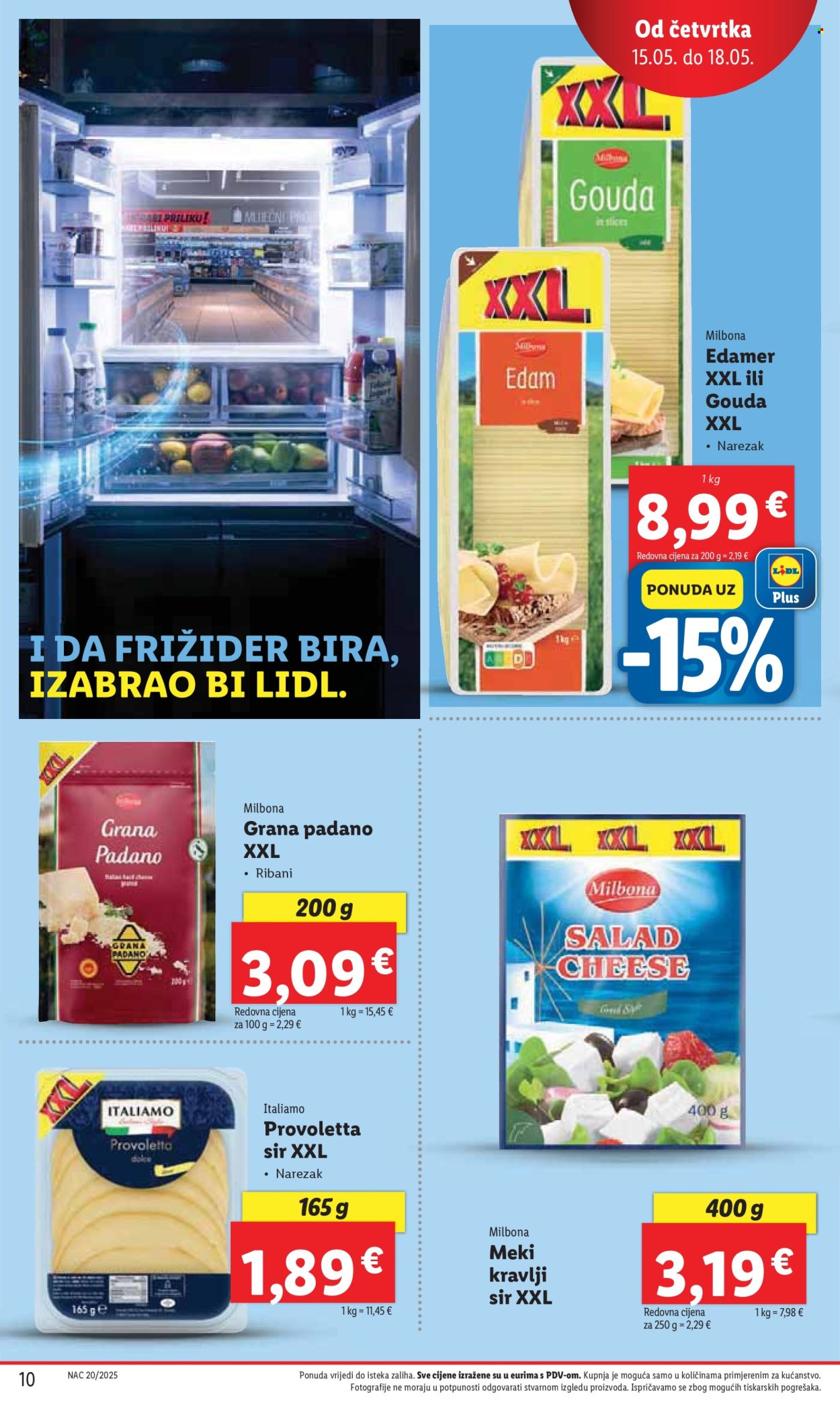Leták Lidl - 15.5.2025 - 18.5.2025. Strana 10