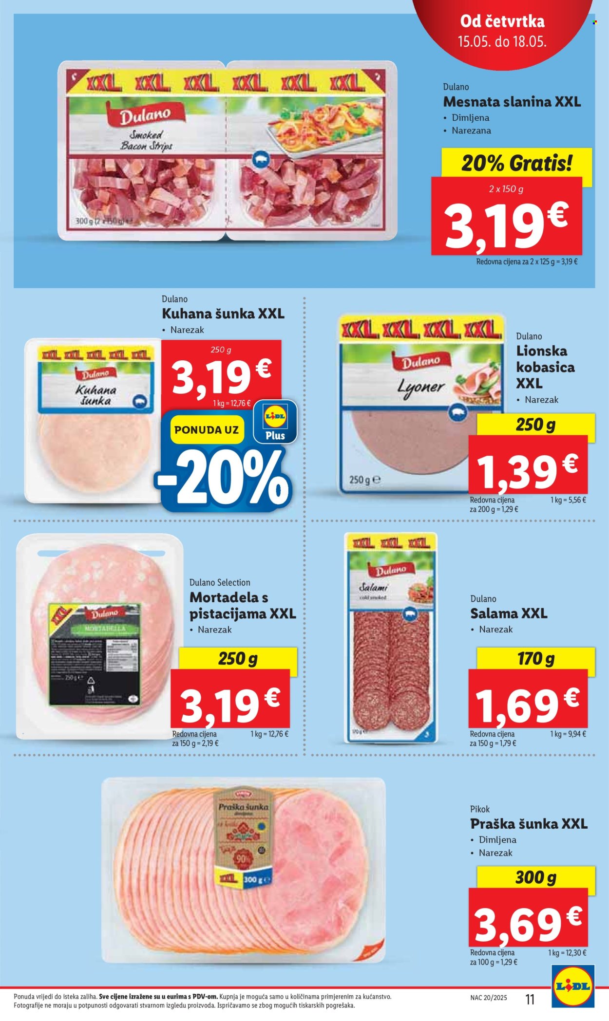 Leták Lidl - 15.5.2025 - 18.5.2025. Strana 11