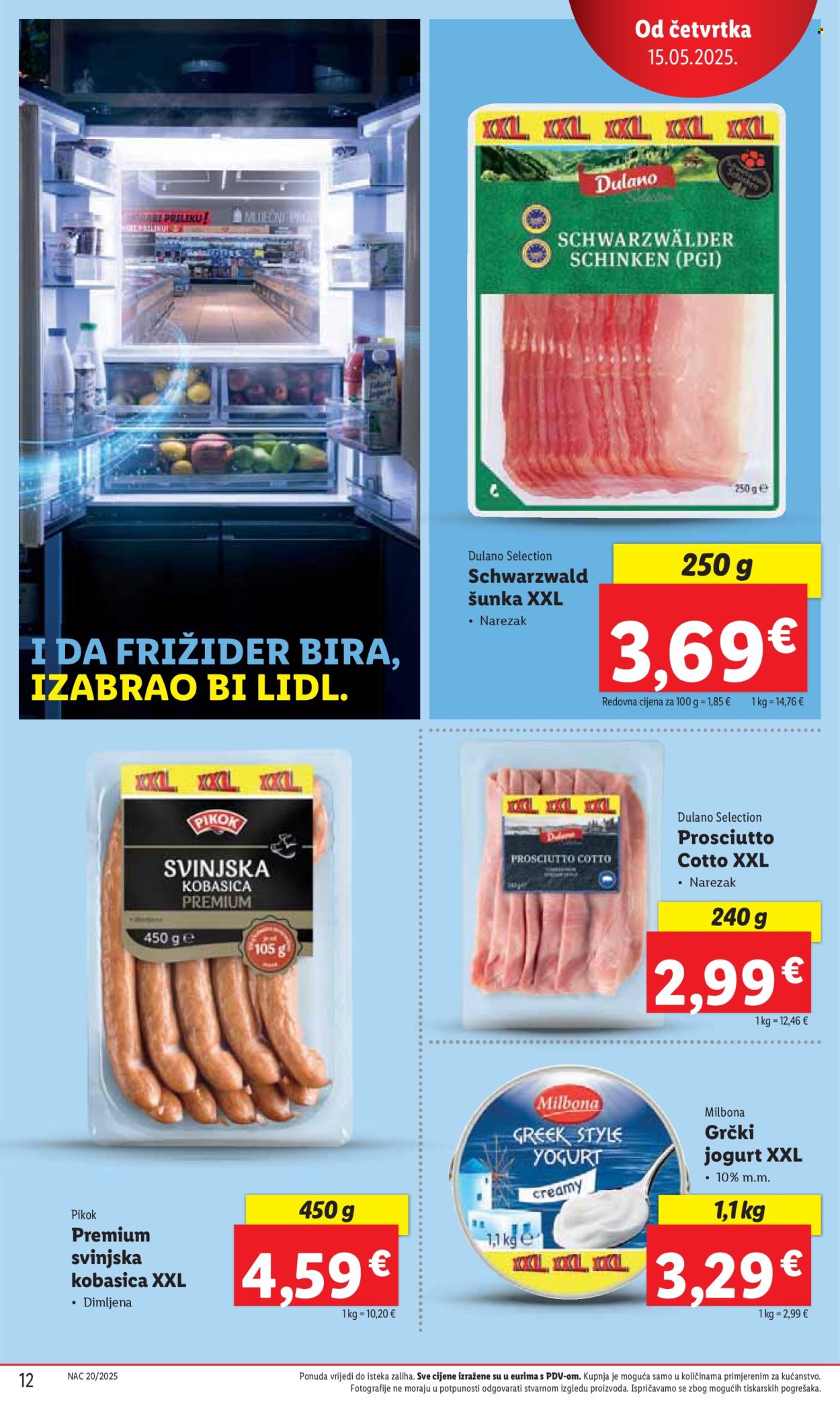 Leták Lidl - 15.5.2025 - 18.5.2025. Strana 12