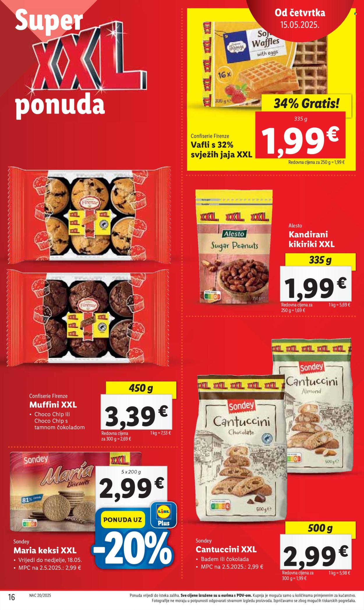 Leták Lidl - 15.5.2025 - 18.5.2025. Strana 16