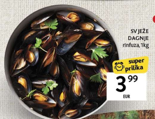 SVJEŽE DAGNJE rinfuza 1kg