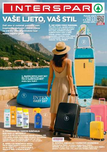 INTERSPAR katalog - 28.05.2025. - 04.08.2025.