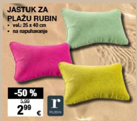 Jastuk za plažu RUBIN