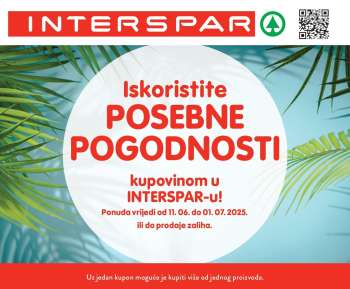 INTERSPAR katalog - 11.06.2025. - 01.07.2025.