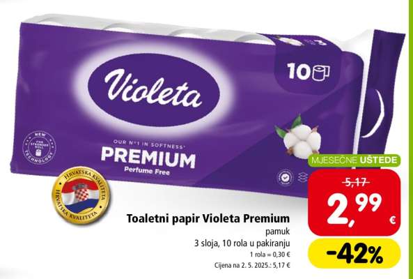 TOaleTni Papir Violeta Premium