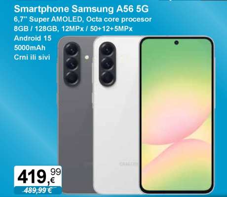 Smartphone Samsung A56 5G