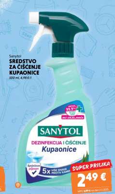 Sanytol Sredstvo za čišćenje kupaonice